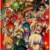 Cartoon Anime Game Posters Prints Danganronpa Retro Canvas Painting Modern Wall Art Picture Home Decoration Teen 8 - Danganronpa Store