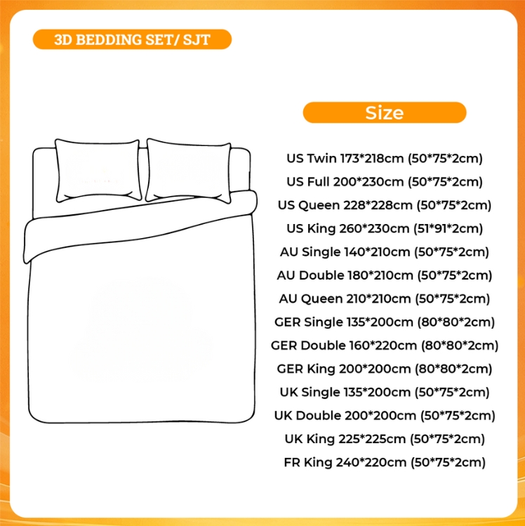 3D BEDDING SET - Danganronpa Store
